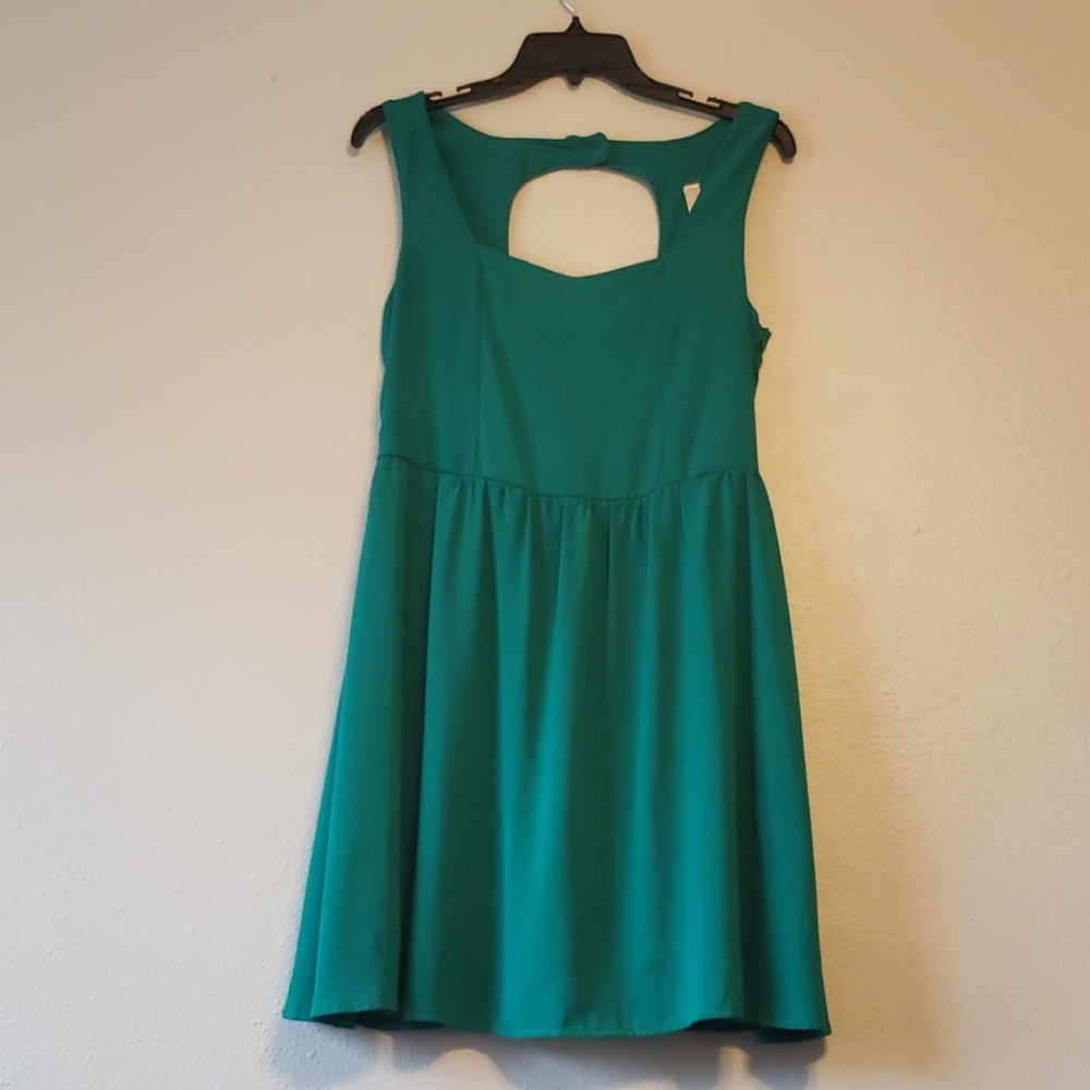 Teal Dress